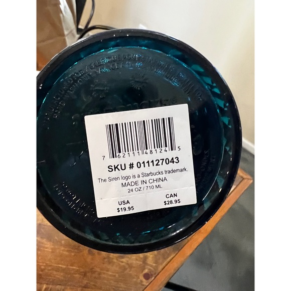 2021 Venti Starbucks Christmas cup. New with tags - Picture 2 of 2